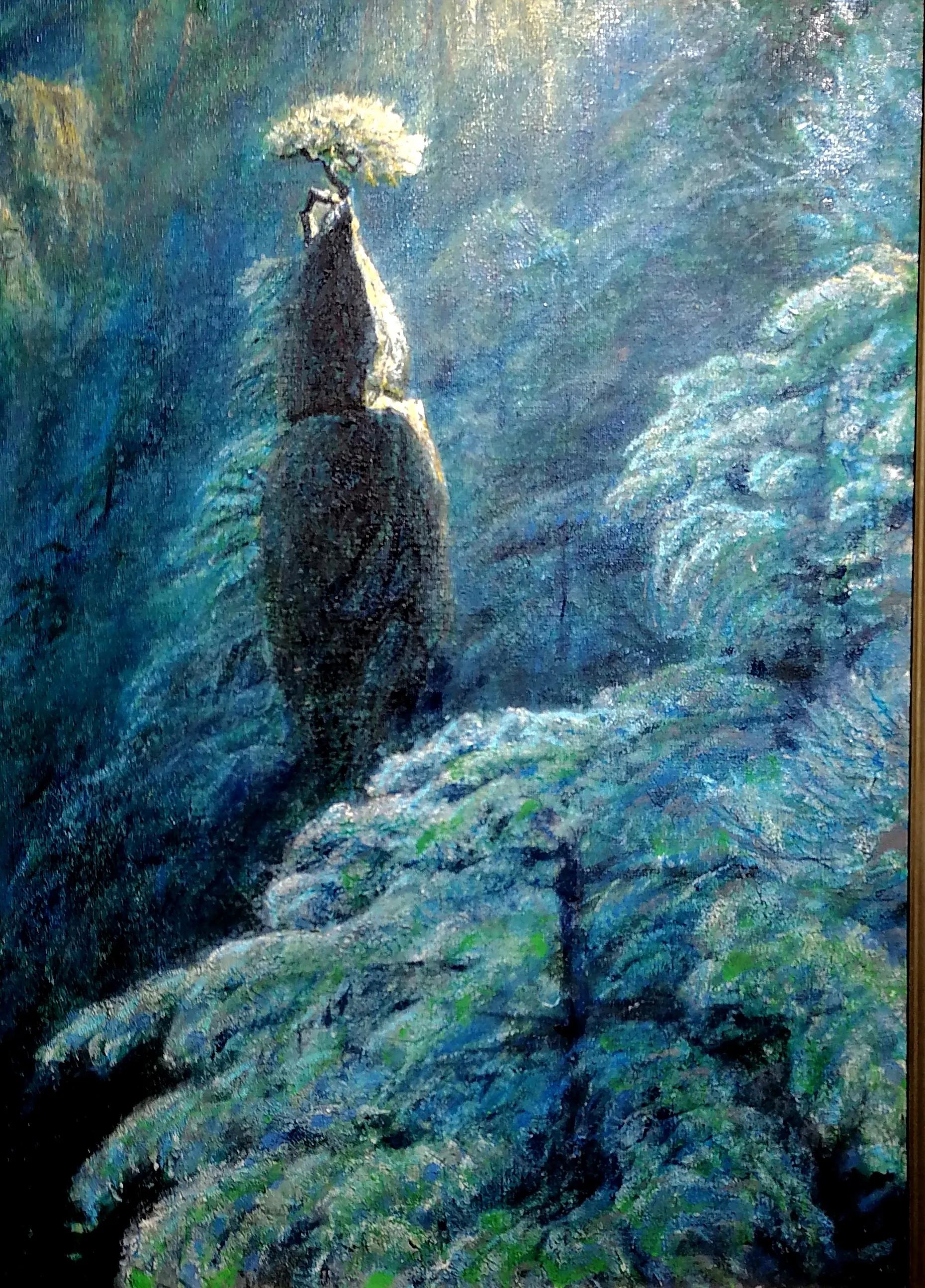 隐藏20年的油画家,著名油画家黄绍京