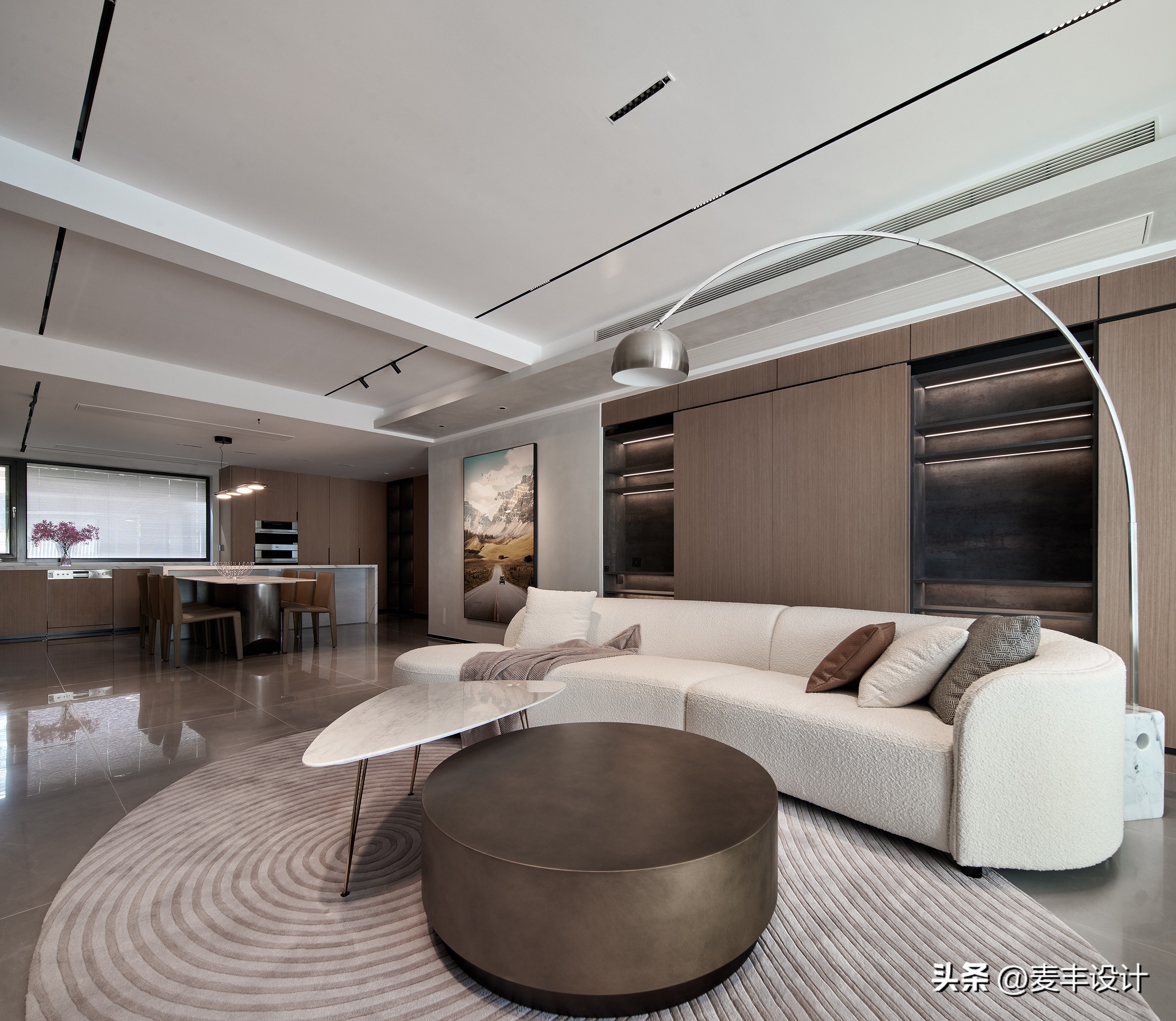 MHOO|沐光而居220㎡白马御府现代复式私宅