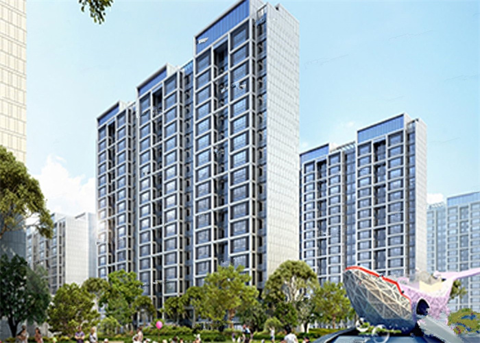 金地峯启未来在呼市属于高档社区,呼市金地峯启未来层高