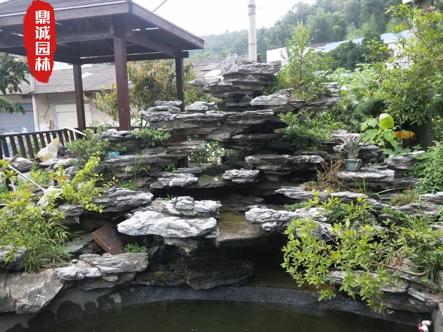 英德石假山制作教学,英德石造景教程