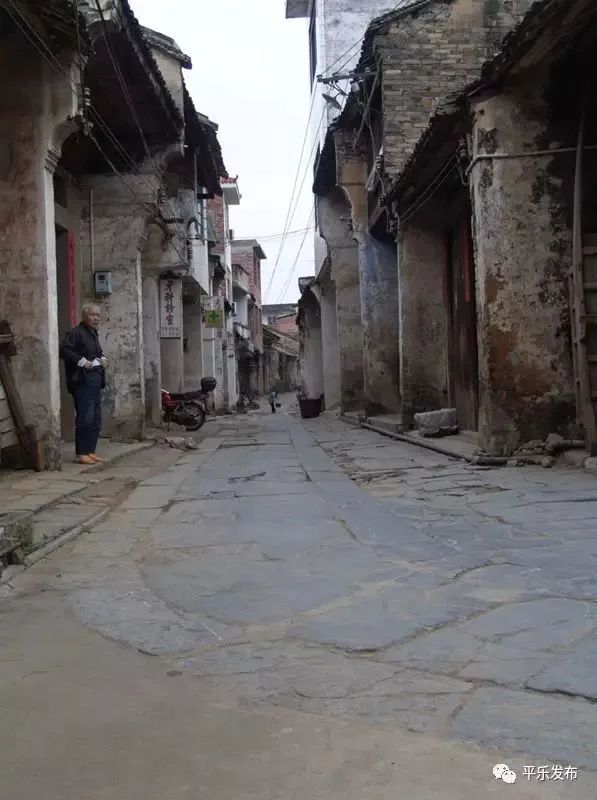 广西桂林平乐沙子石板街,桂林沙子古街