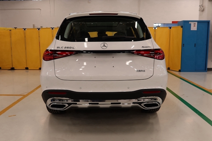 全新奔驰GLC长轴版发布,轴距再加长全新奔驰glc图片曝光