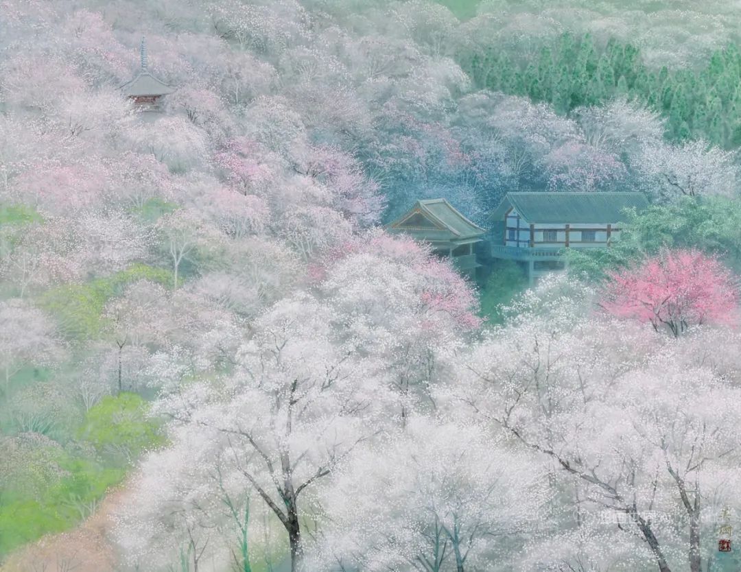野地美树子手绘油画,日本画家奈良美智作品图