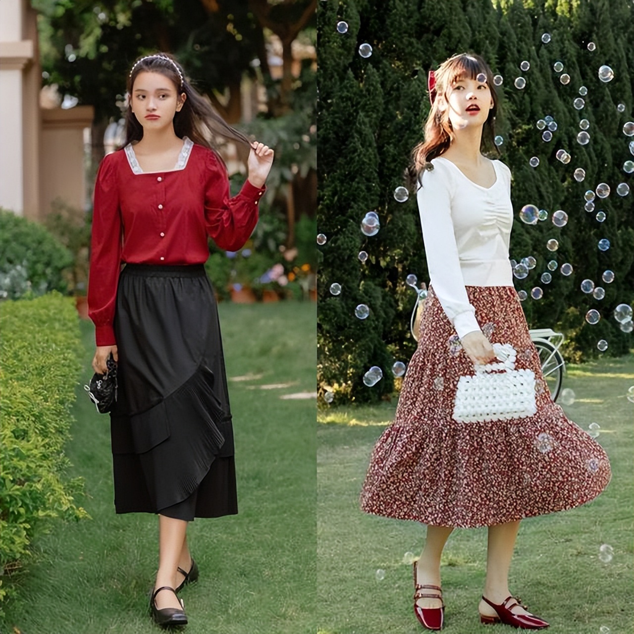 小个子穿连衣长裙搭什么鞋,夏天穿裙子建议少搭这3双鞋