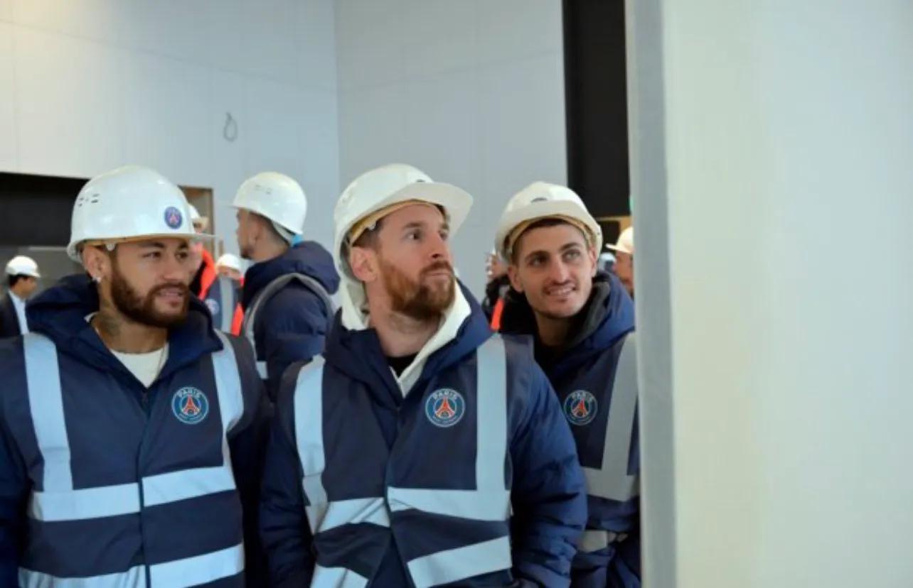 梅西参观,梅西视察工地