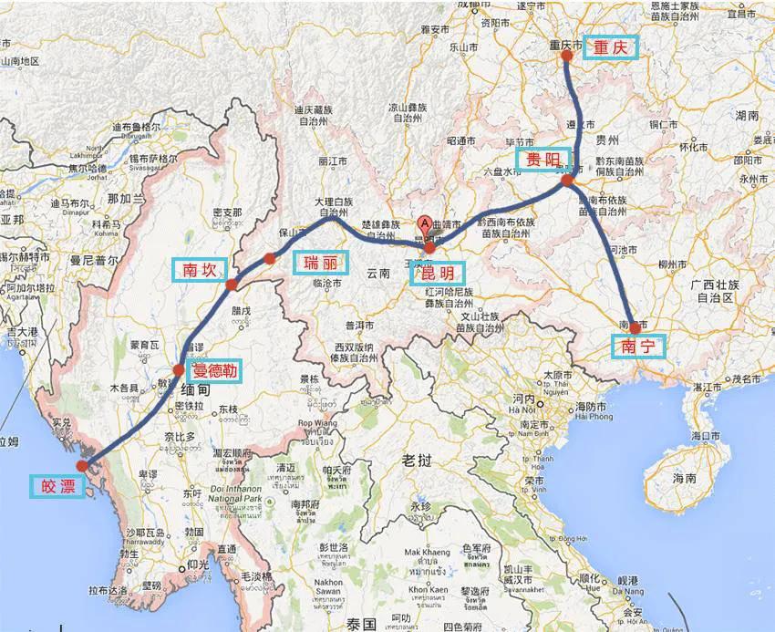 云南瑞丽是属于中国的吗,腾冲瑞丽经济