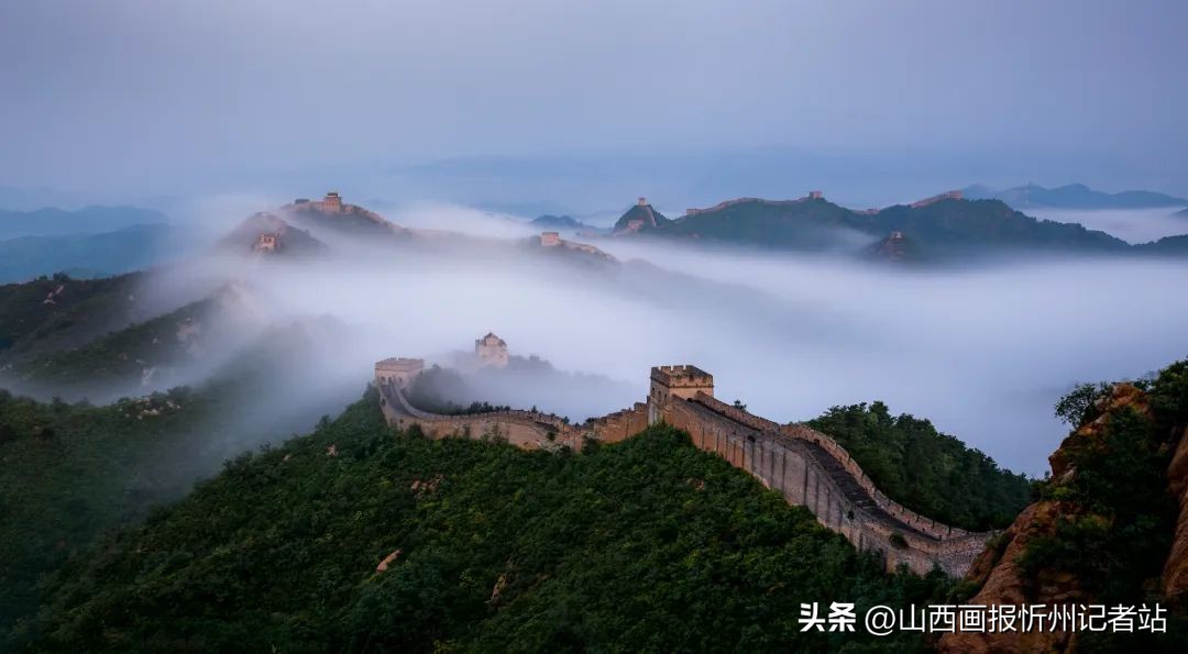 从未见过的绝美景点,长城摄影师