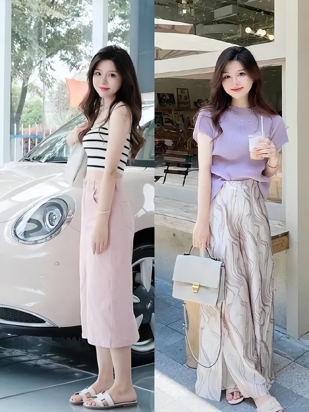 150小个子腿粗穿搭技巧,身高不够衣品来凑