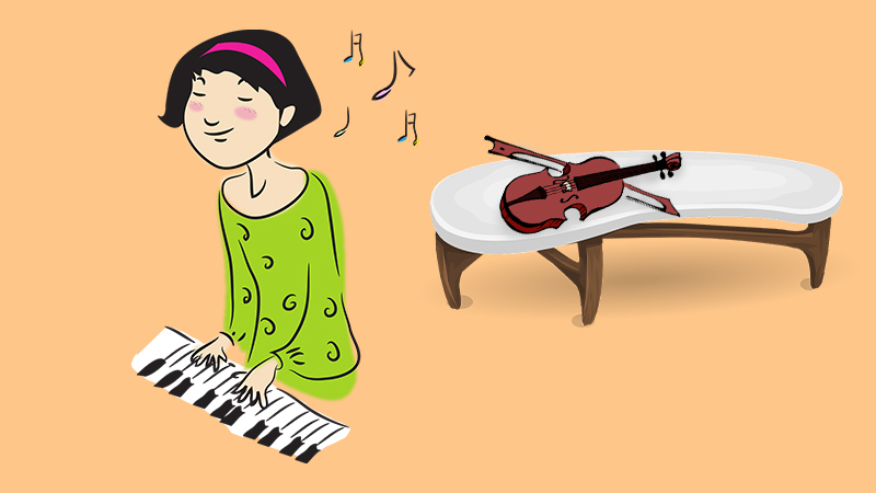 你会弹钢琴吗,大文姐姐真的会弹钢琴吗