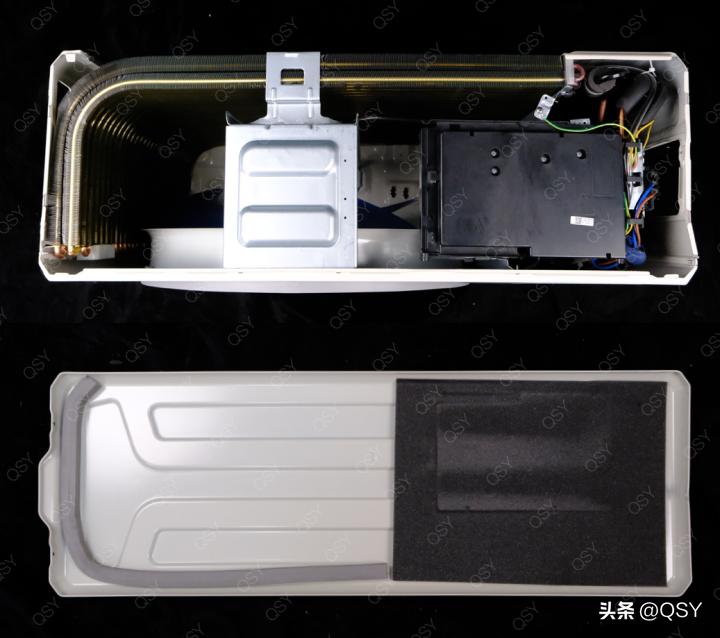 华凌空调柜机拆机评测,华凌空调内机拆解教程