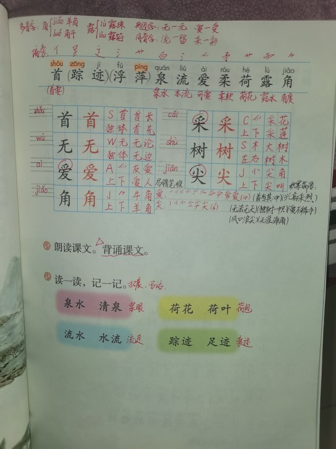 一年级下册古诗二首描写什么景色,一年级语文下册古诗二首教学视频