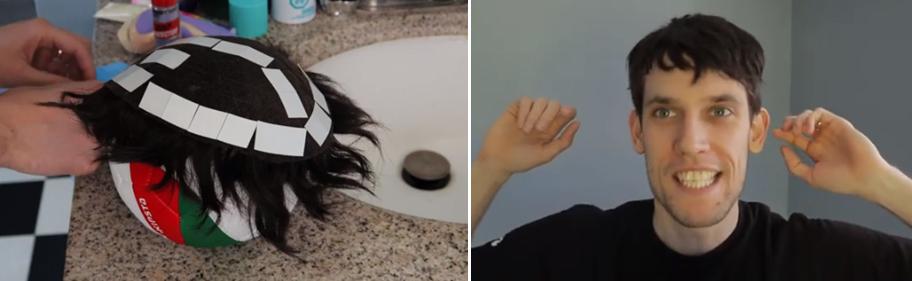 教大家如何佩戴假发,零基础假发佩戴教程