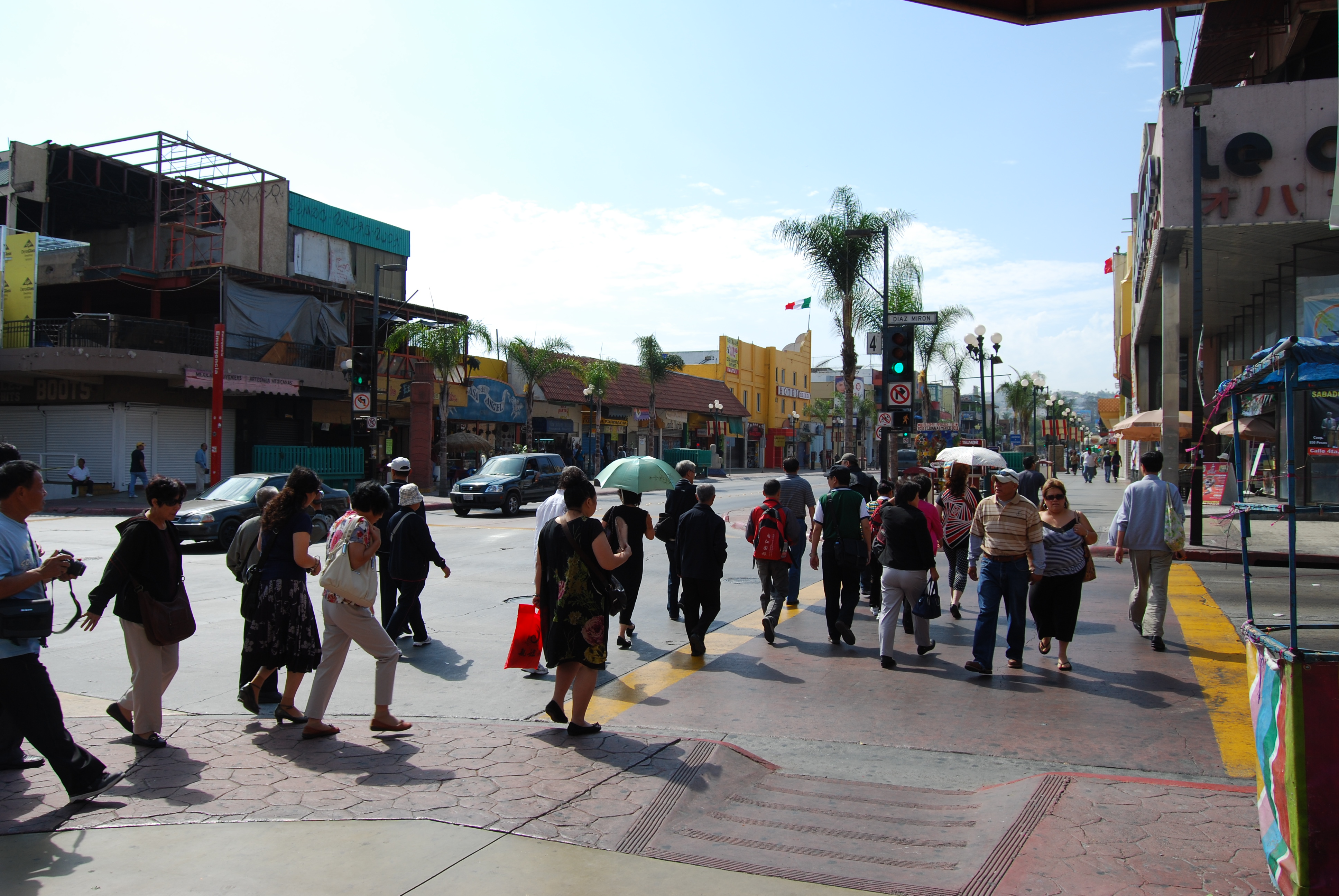 墨西哥蒂华纳美墨边境墙 (美国与墨西哥边境地区旅游)