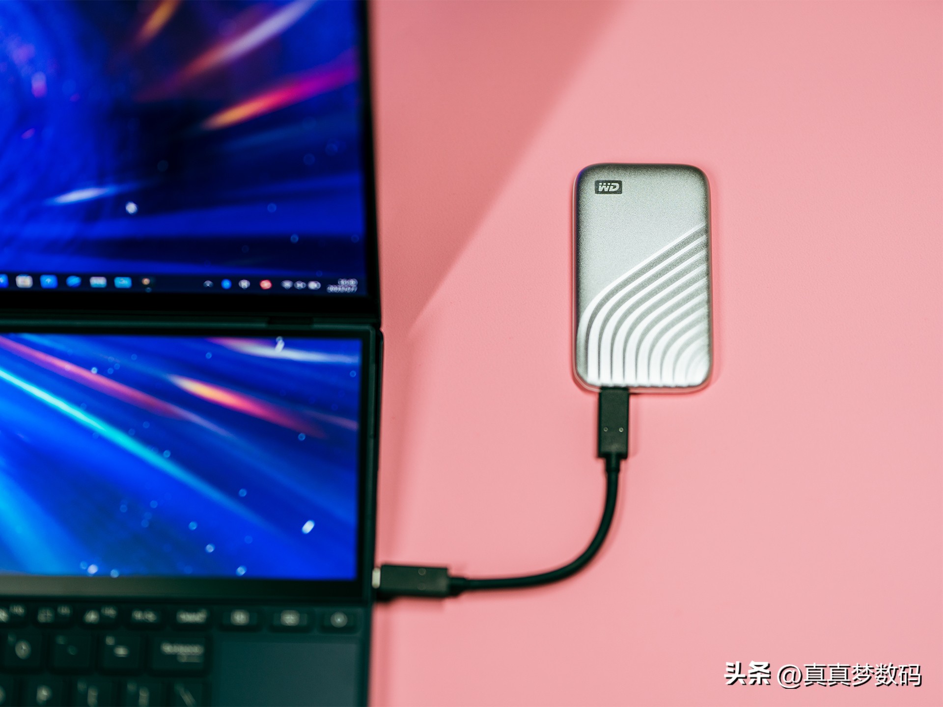装有wds系统的固态移动硬盘,笔记本超强配置