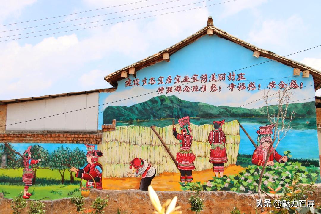 石屏哨冲拖黑村,哨冲镇拖龙黑村图片