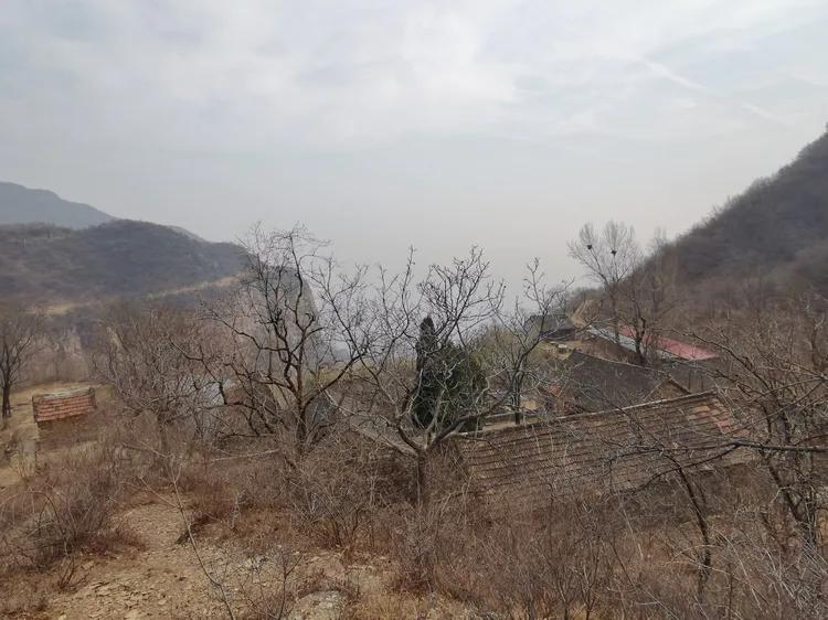 绝壁大梯白云寺,徒步白云寺