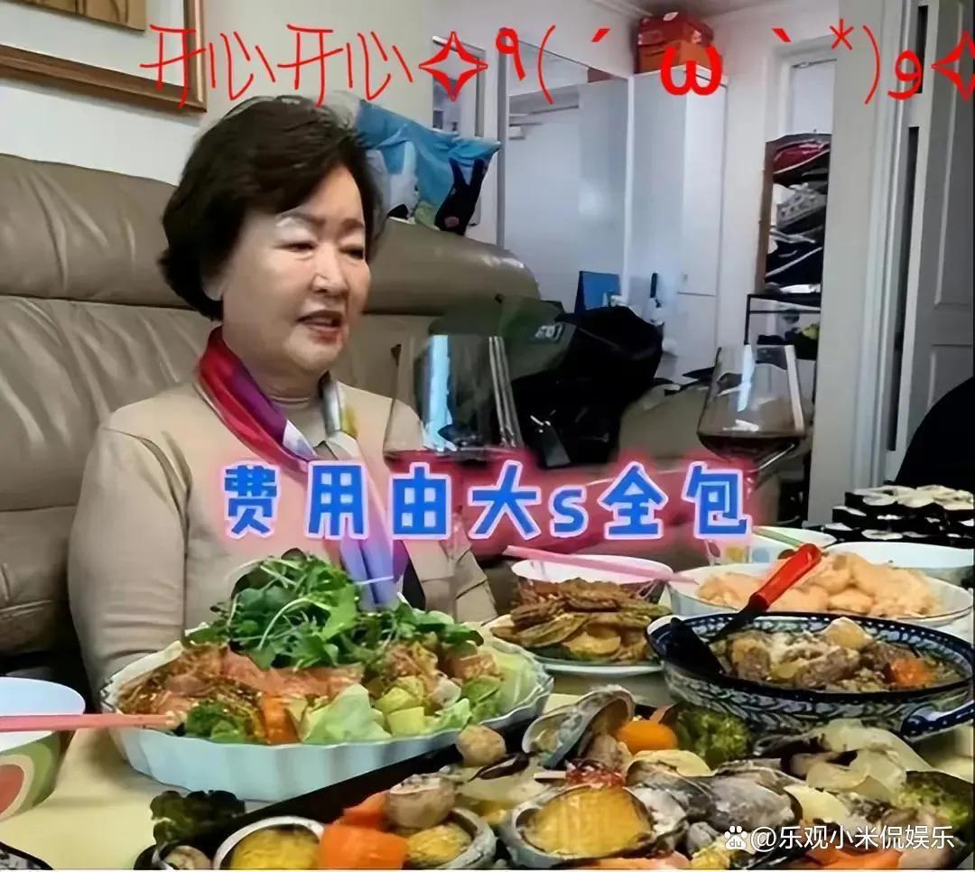 大s送韩国婆婆的包包视频,大s给韩国婆婆买爱马仕