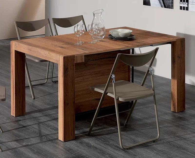 简约新中式高端餐桌,新中式餐桌可伸缩方桌变圆桌