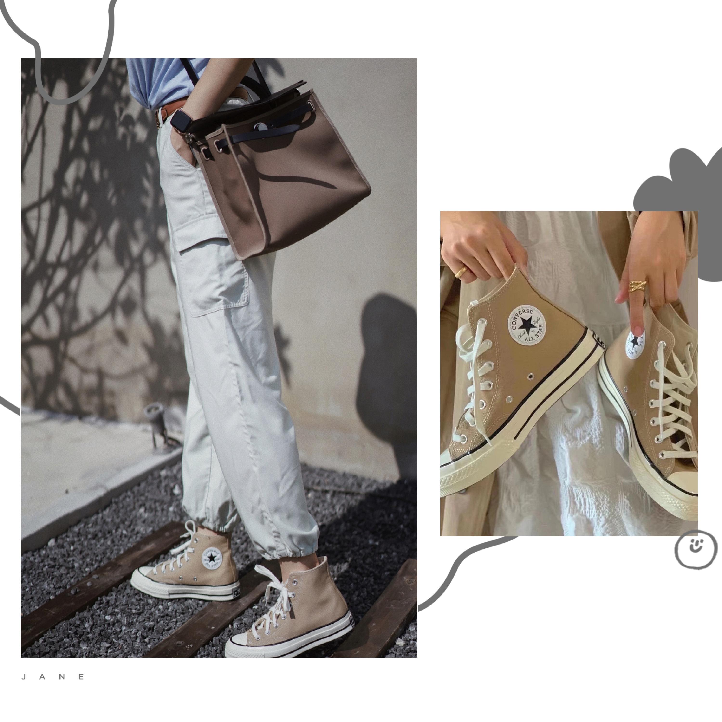 匡威鞋春天,春季匡威穿搭