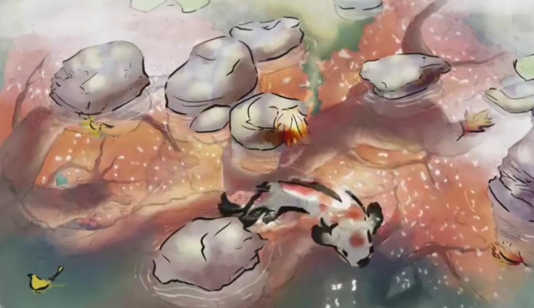 水墨风动画《裹脚少女》，被束缚的不仅是脚，还有向往自由的灵魂