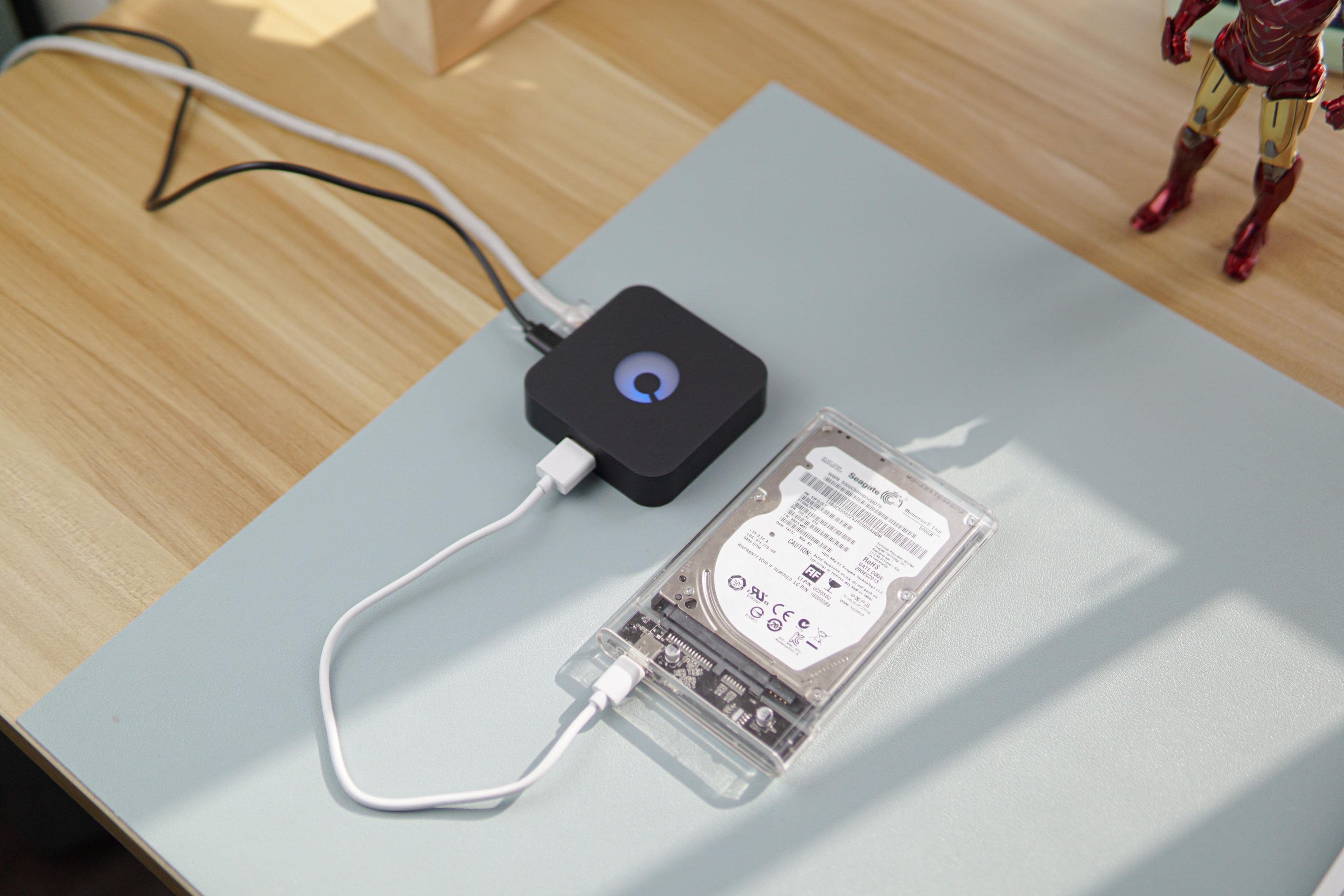 蒲公英x1和移动硬盘如何组建nas,蒲公英x1nas