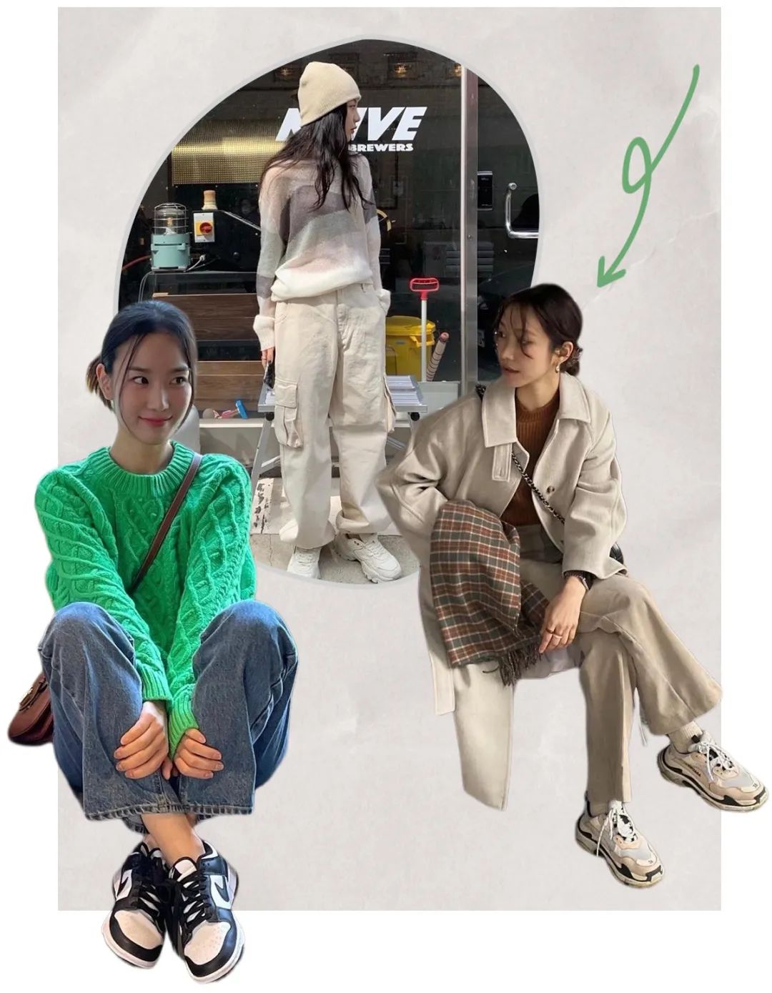 秋冬平价显脚小的运动鞋,小个子穿搭150显高显气质运动鞋