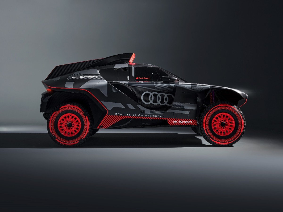 奥迪达喀尔拉力赛电动车,2022达喀尔拉力赛奥迪电动车