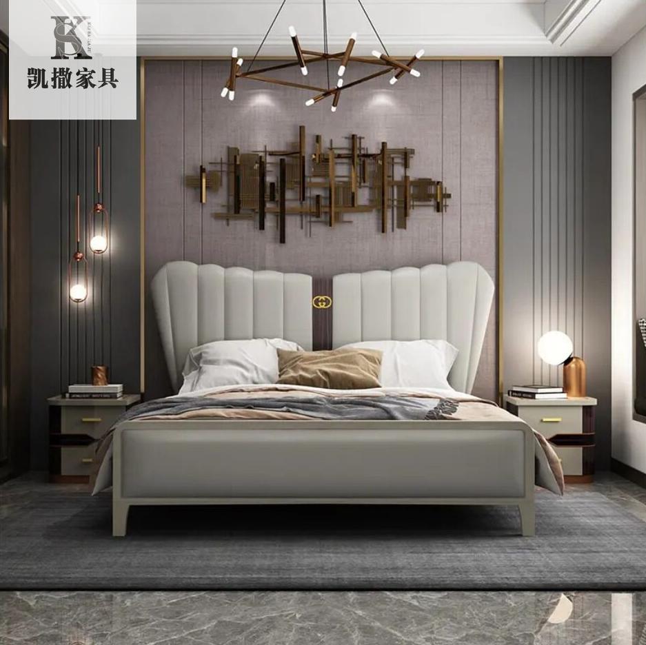 卧室墙软包和床头软包的效果,软包床头优点及缺点