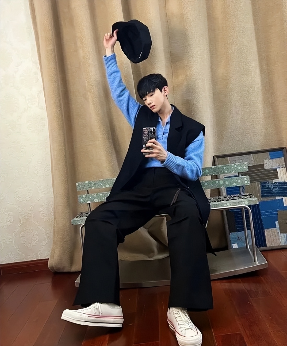 秋日必备穿搭男,冬季马甲穿搭高级感