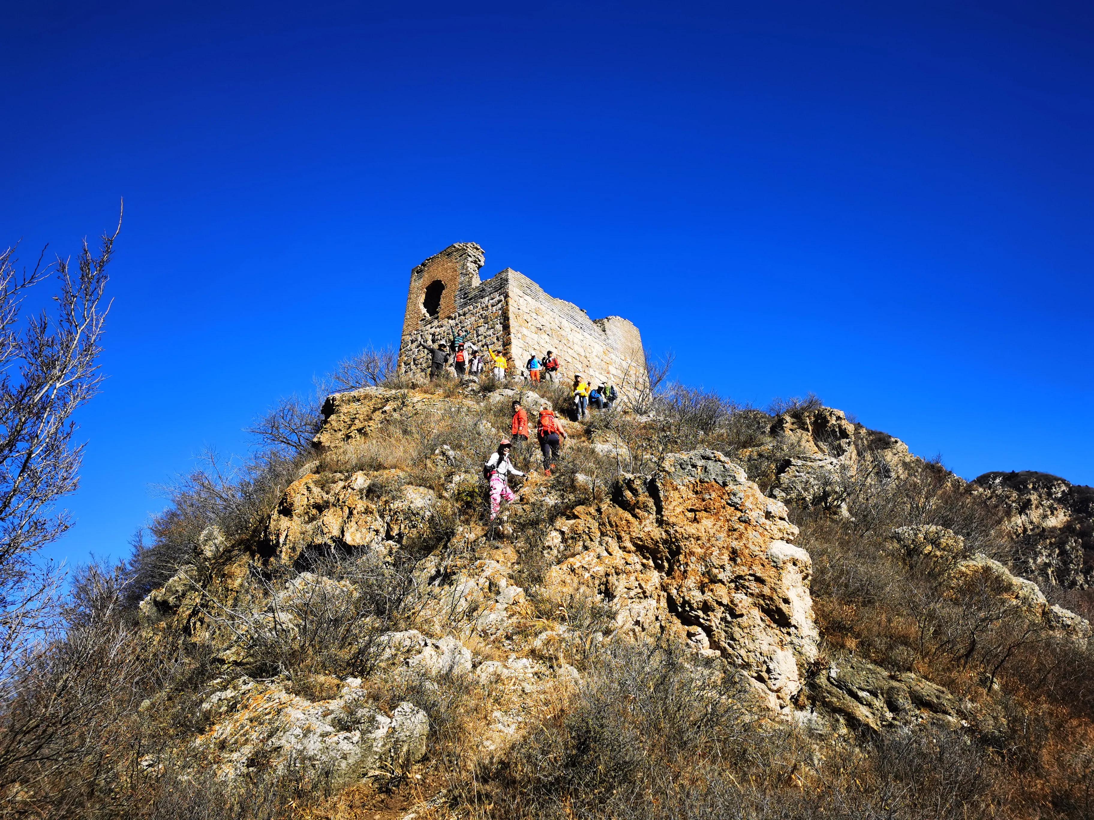 攀爬白岭关长城,白岭关长城路线图