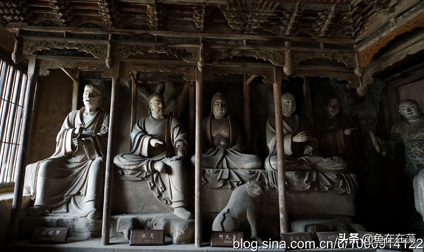 山西平遥双林寺庙彩塑简介,平遥双林寺彩塑