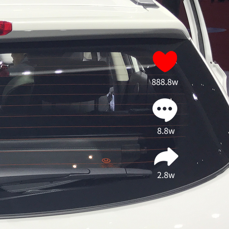 爱车个性创意装饰贴,汽车饰品创意车贴