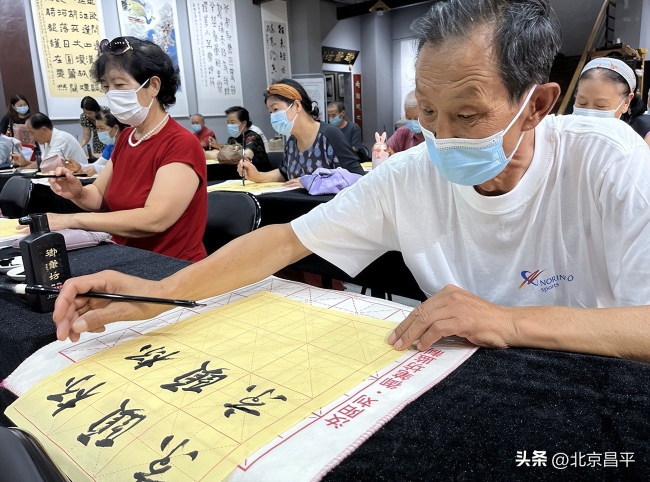 以墨会友,以墨会友书画交流活动