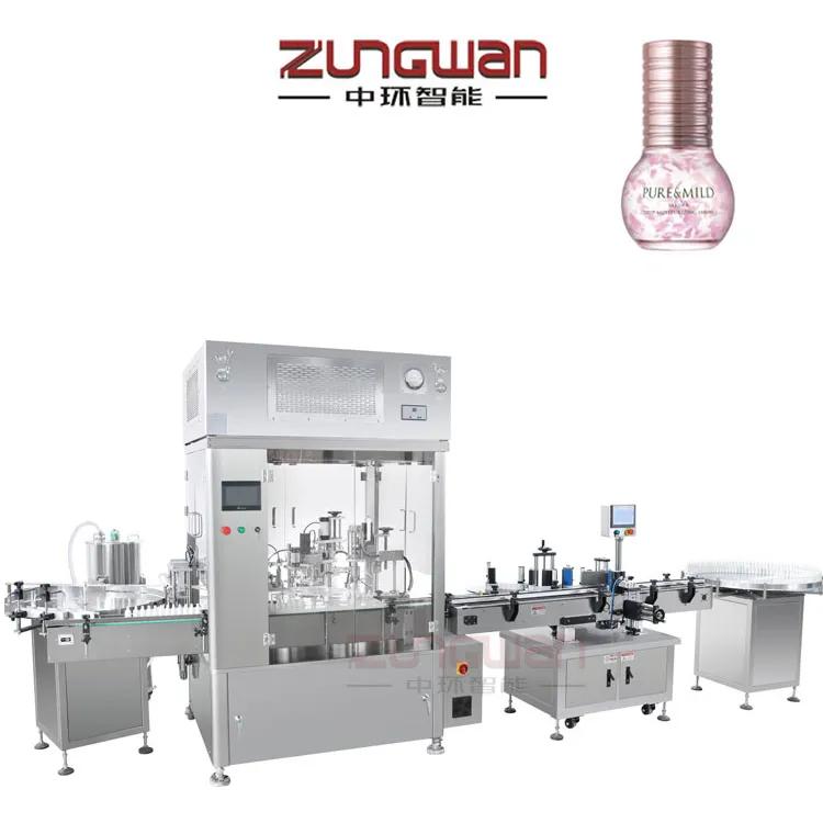 ZHY-50C全自动药品液体*剂喷**灌装机旋盖机