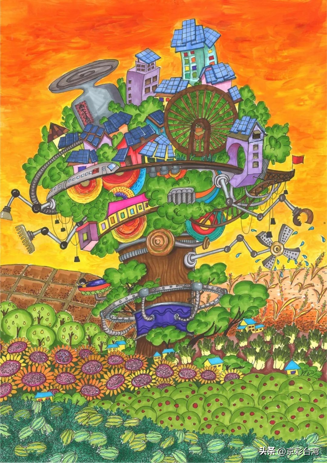 心怀科技记录创新|宋庆龄少年儿童发明奖背后的故事科技绘画特辑