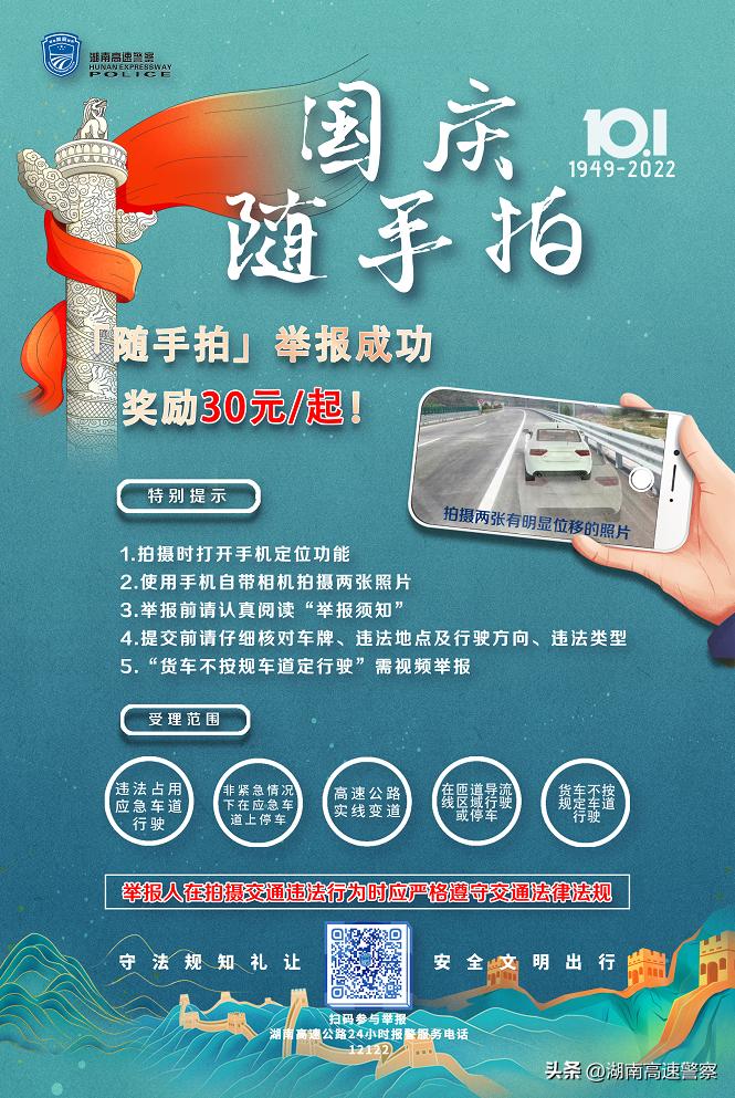 交通违法随手拍举报有通知结果吗,这八种交通违法群众可抓拍举报