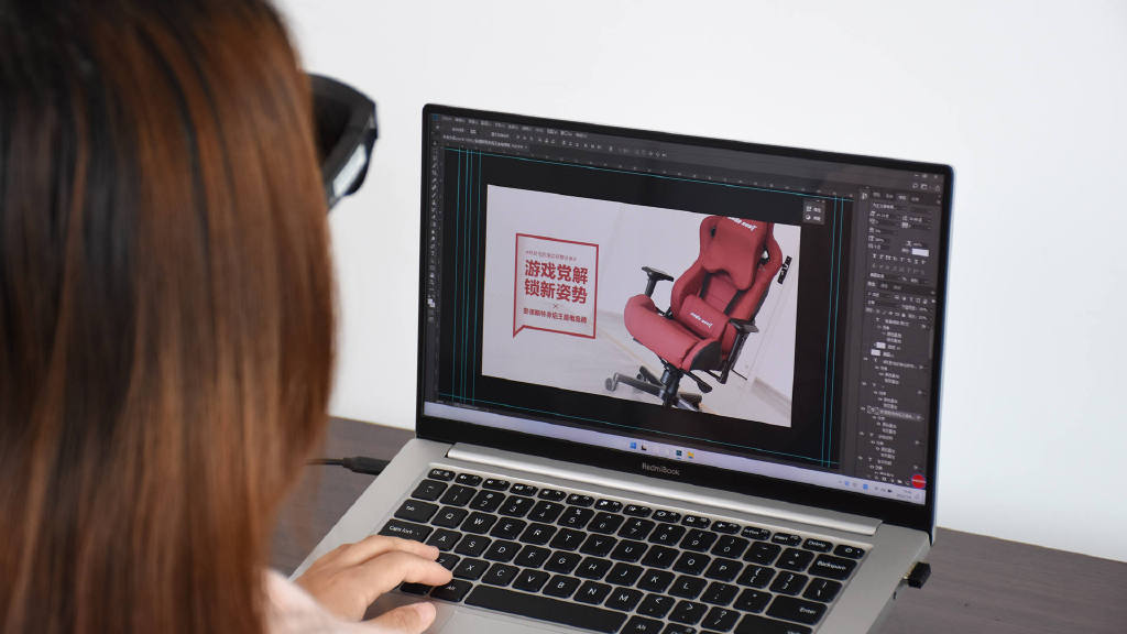 雷鸟air智能眼镜怎么调屏幕大小,雷鸟air智能眼镜与苹果13