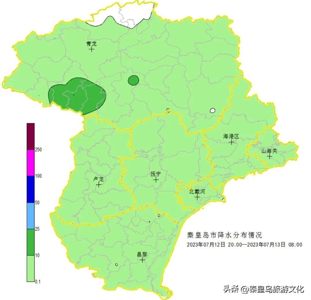 秦皇岛今日阵雨、最高气温27℃！明天主打多云，气温上扬、最高气温30℃+！