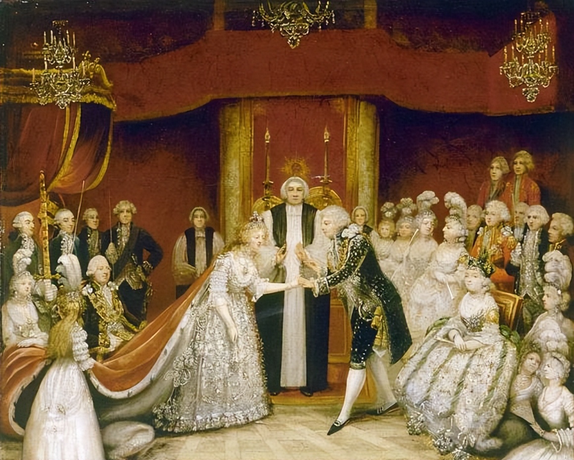 18世纪外国服装知识,18世纪欧洲贵族服装穿戴图