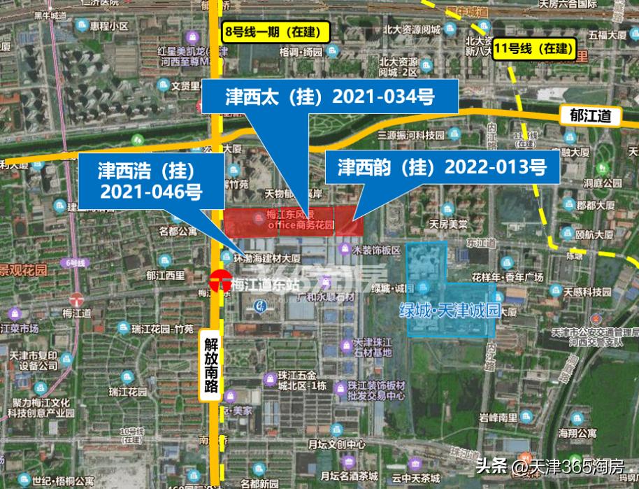 天津出让42宗地块,天津房地产拿地分析