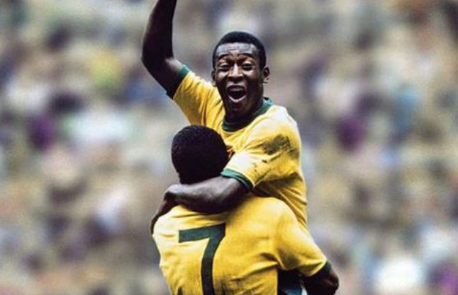 球王贝利巴西足球传奇,世界公认的三位球王