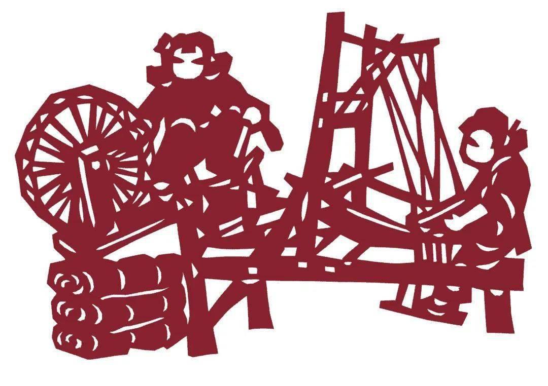 二十四节气立秋剪纸教学过程,二十四节气剪纸雪人手工