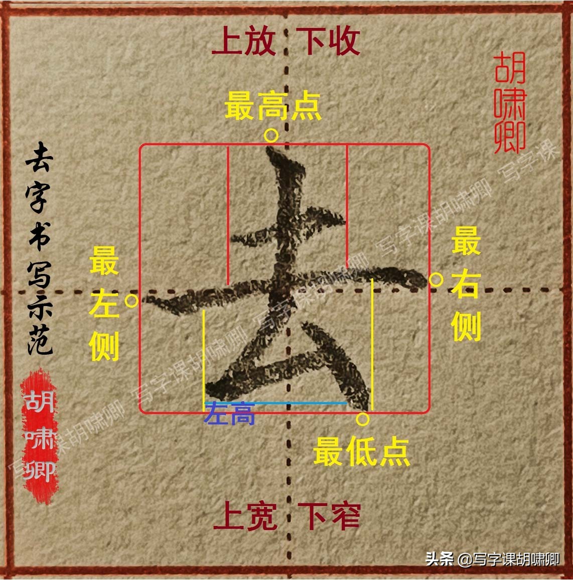 练字的时候，牢记七条“黄金规律”一旦掌握，你的字会越练越漂亮