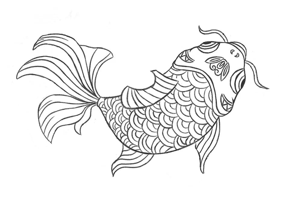 国潮风海报创意设计,国潮插画手绘初学者入门教程