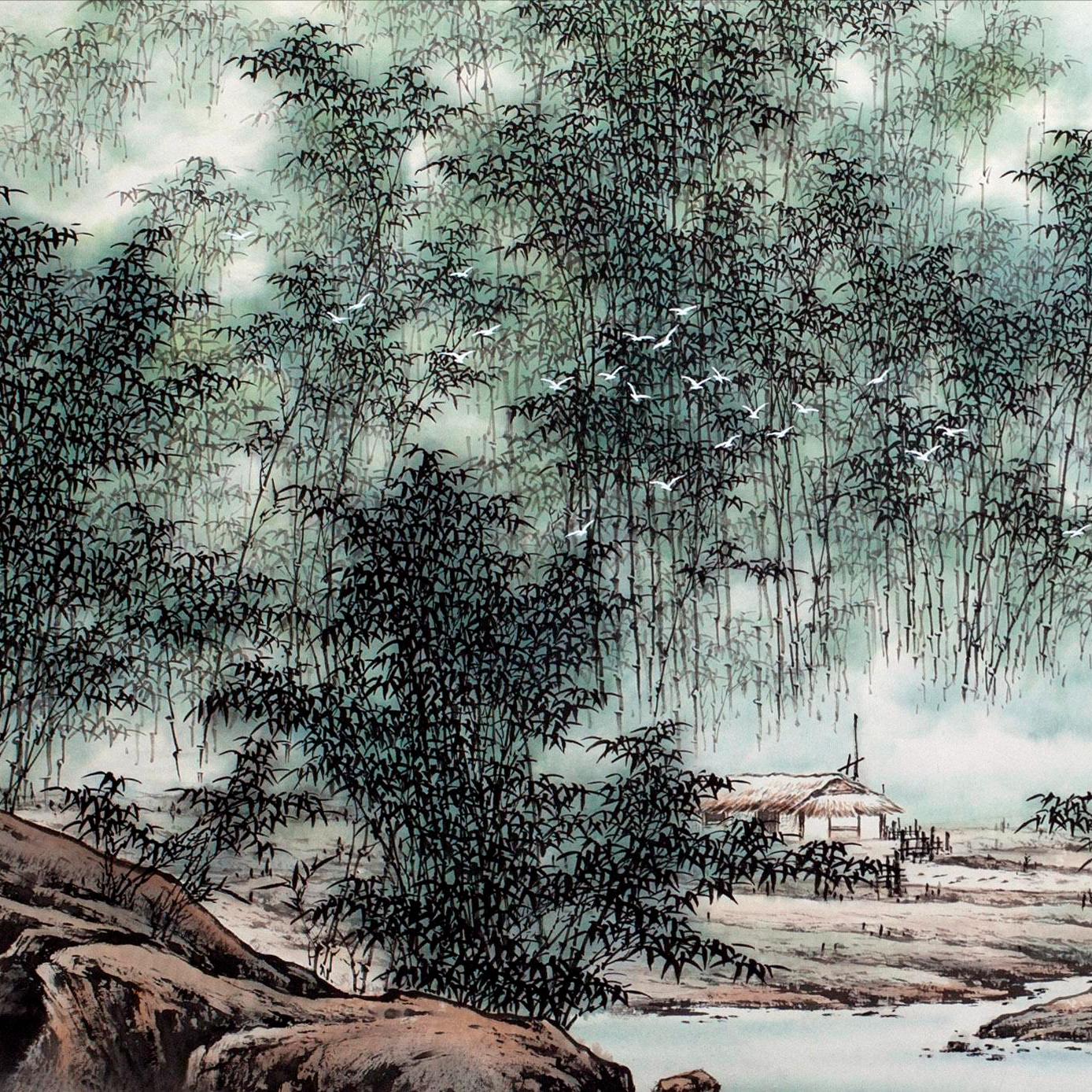 “咏竹”经典古诗词20首：未出土时先有节，及凌云处尚虚心