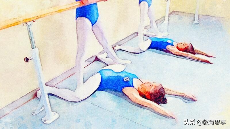 艺考男舞蹈老师给女生压腿争议,舞蹈生压腿痛苦大喊艺考