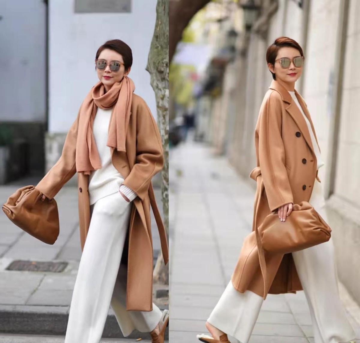 冬天别总穿基础款大衣,冬天别这样穿羽绒服真的很显土气