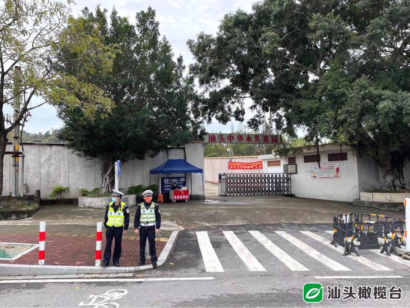 假期首日路面车流平稳丨汕头交警启动清明交通安全防护期