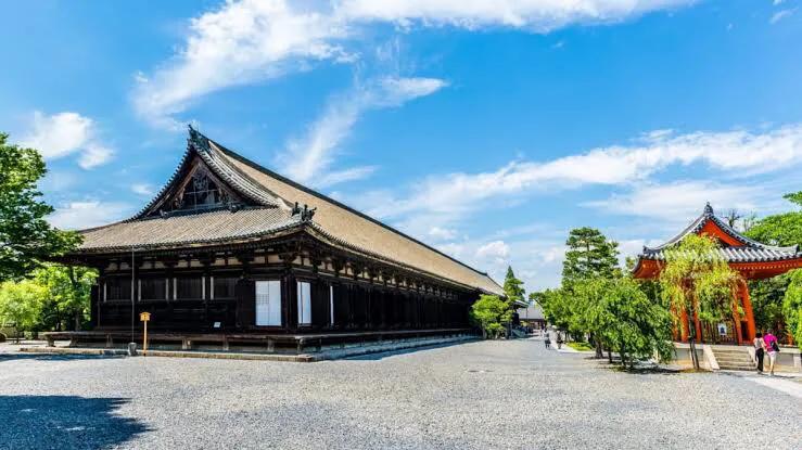 京都三十三间堂攻略,日本京都三十三间堂观感