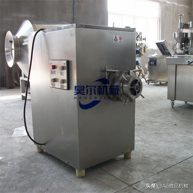 全自动猪肉绞肉机,大型冻肉绞肉机碎肉机